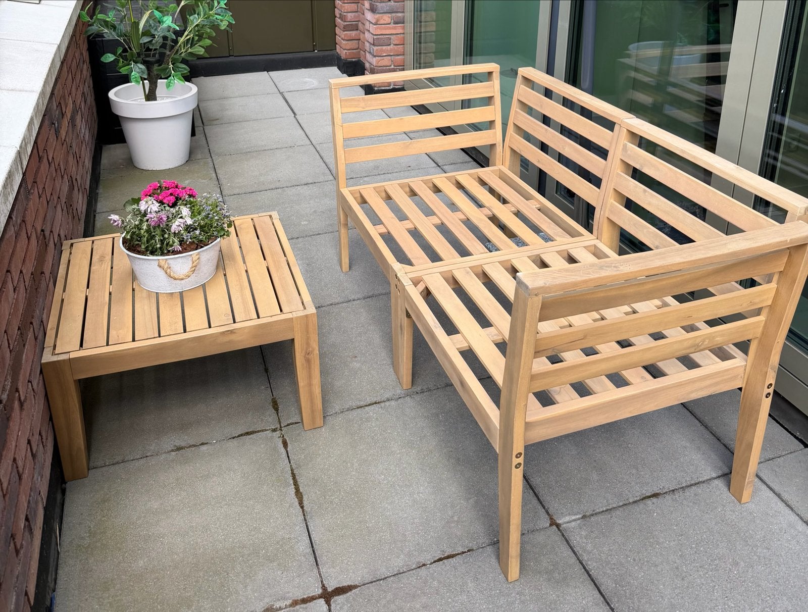 2-delige Modulaire Bankset met Salontafel
