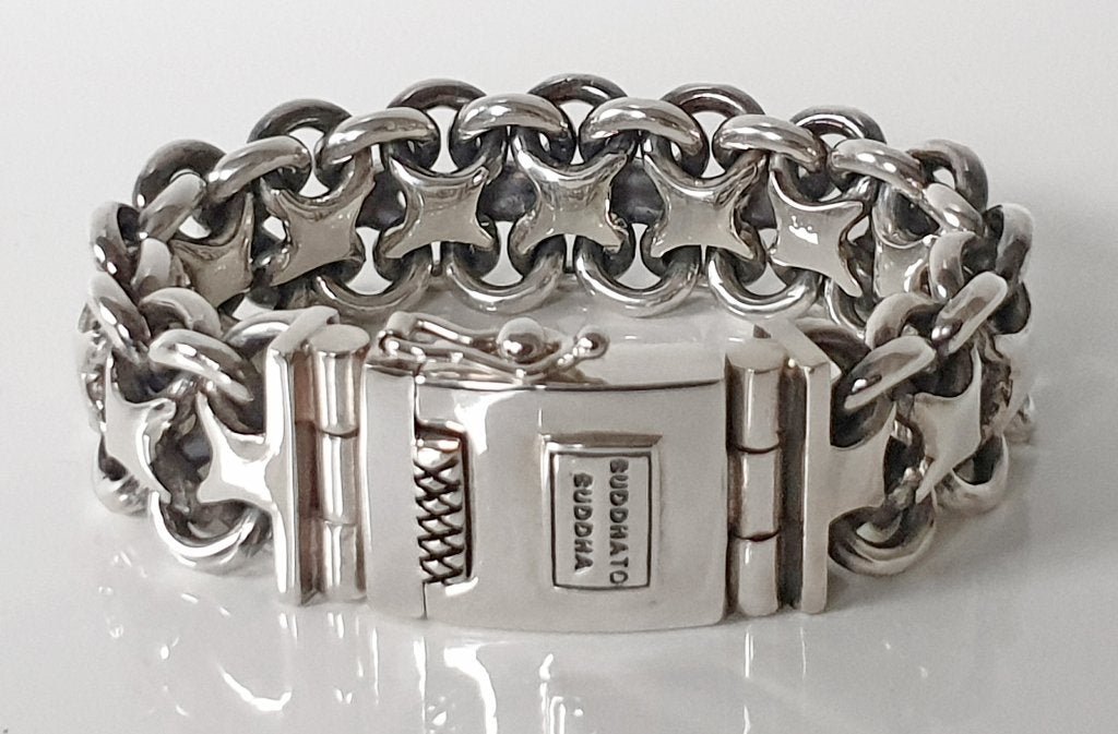 Buddha to Buddha Joost armband met 250 euro korting!, Sieraden, Tassen en Uiterlijk, Ophalen of Verzenden, Nieuw, Zilver, Zilver