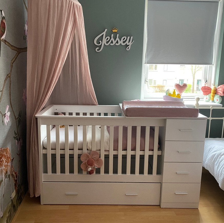 Combi ledikant commode kast en lade, Ophalen, Gebruikt, Ledikant