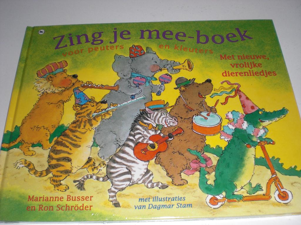 Marianne Busser - Zing je mee-boek voor peuters (Nieuw), Ophalen, Nieuw, Fictie algemeen