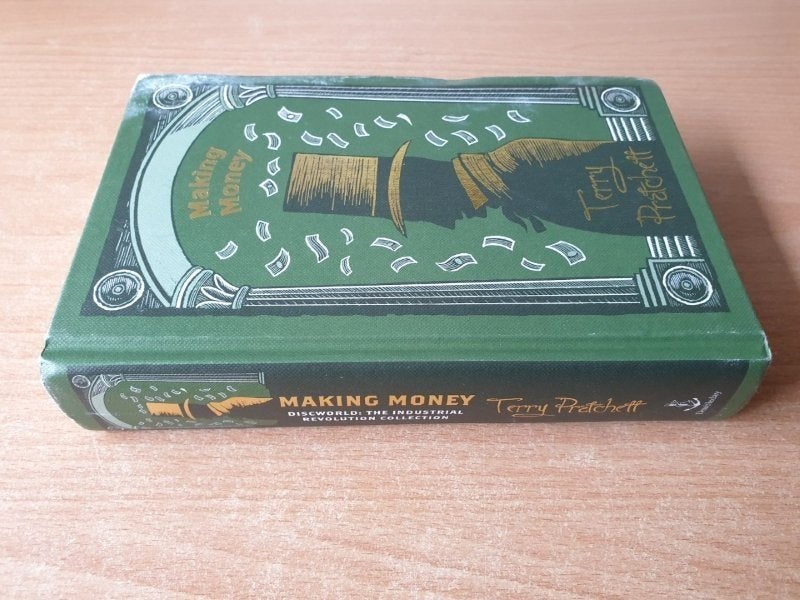 Terry Pratchett – Making Money (HC, kaft besch), Verzenden, Gelezen, Terry Pratchett