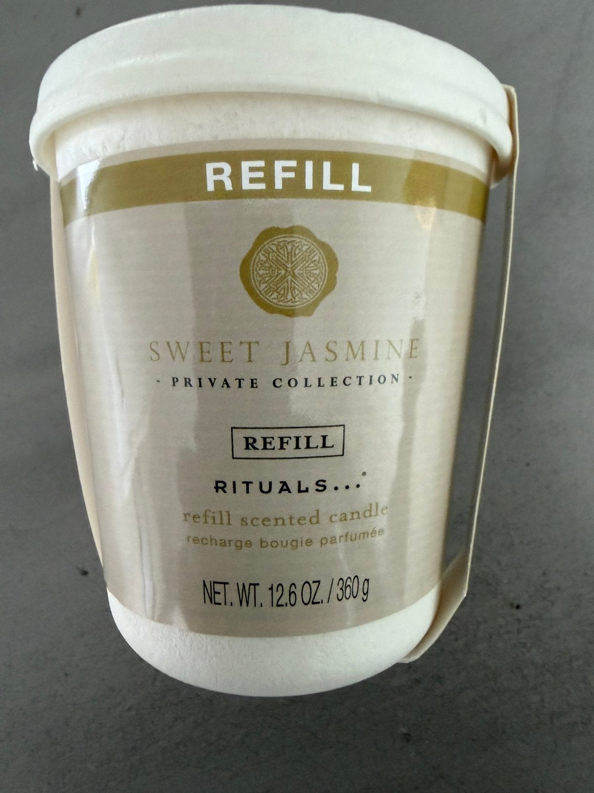 Nieuw Rituals Sweet Jasmine refill geurkaars kaars 360g, Ophalen of Verzenden, Kaars, Rituals
