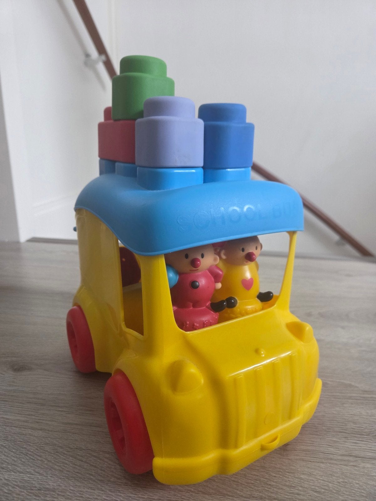 Bumba blokkenbus, Ophalen, Gebruikt, Speelset