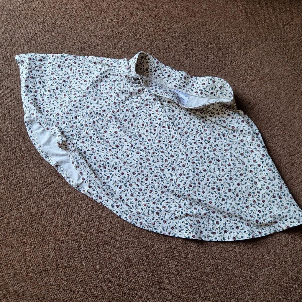 Clockhouse bloemenrokje maat M, Kleding | Dames, Rokken, Zo goed als nieuw, Maat 38/40 (M), Wit, Boven de knie, Ophalen of Verzenden