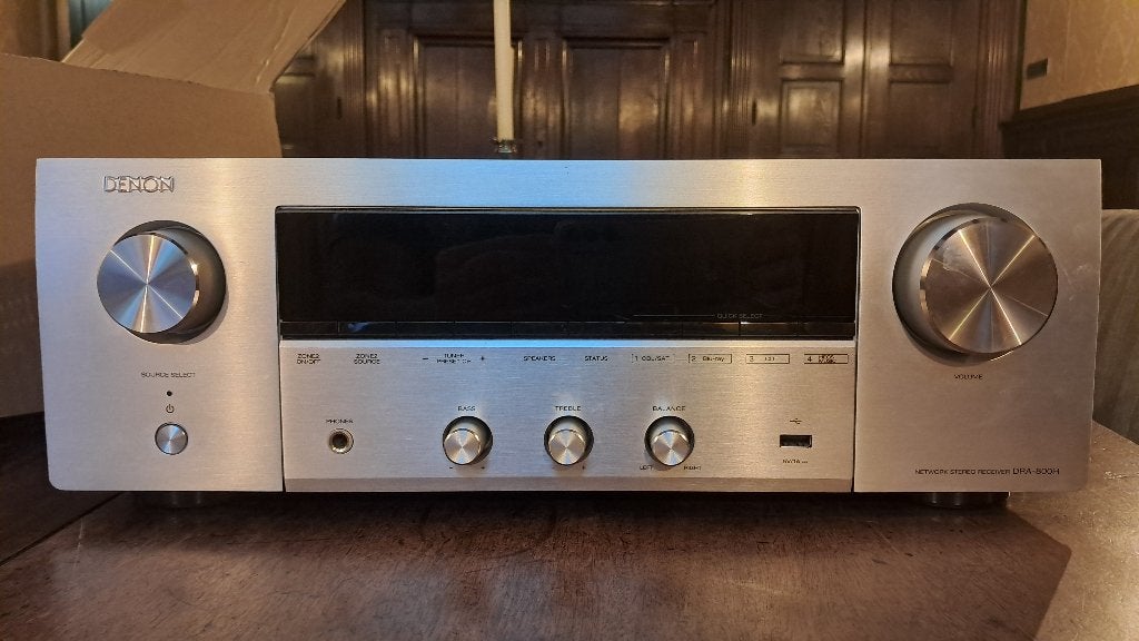 DENON DRA-800H Stereo reveiver /streamer, Denon, Ophalen of Verzenden, Zo goed als nieuw, 120 watt of meer