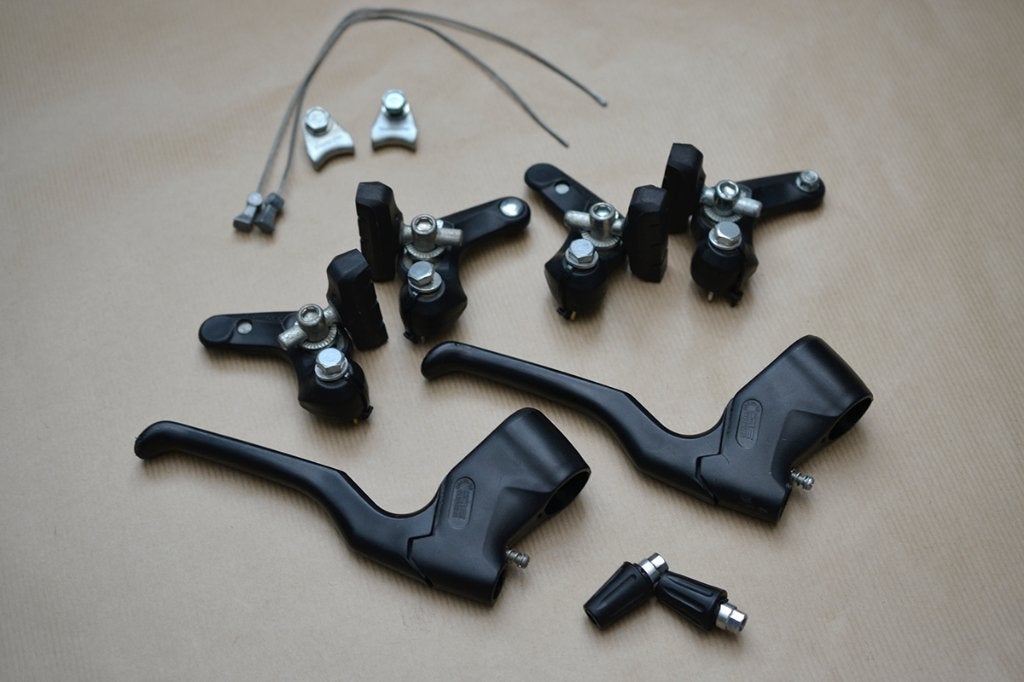 Vintage Shimano SLR BL/BR-M200 Cantilever remset, Remmen, Gebruikt, Ophalen of Verzenden, Mountainbike