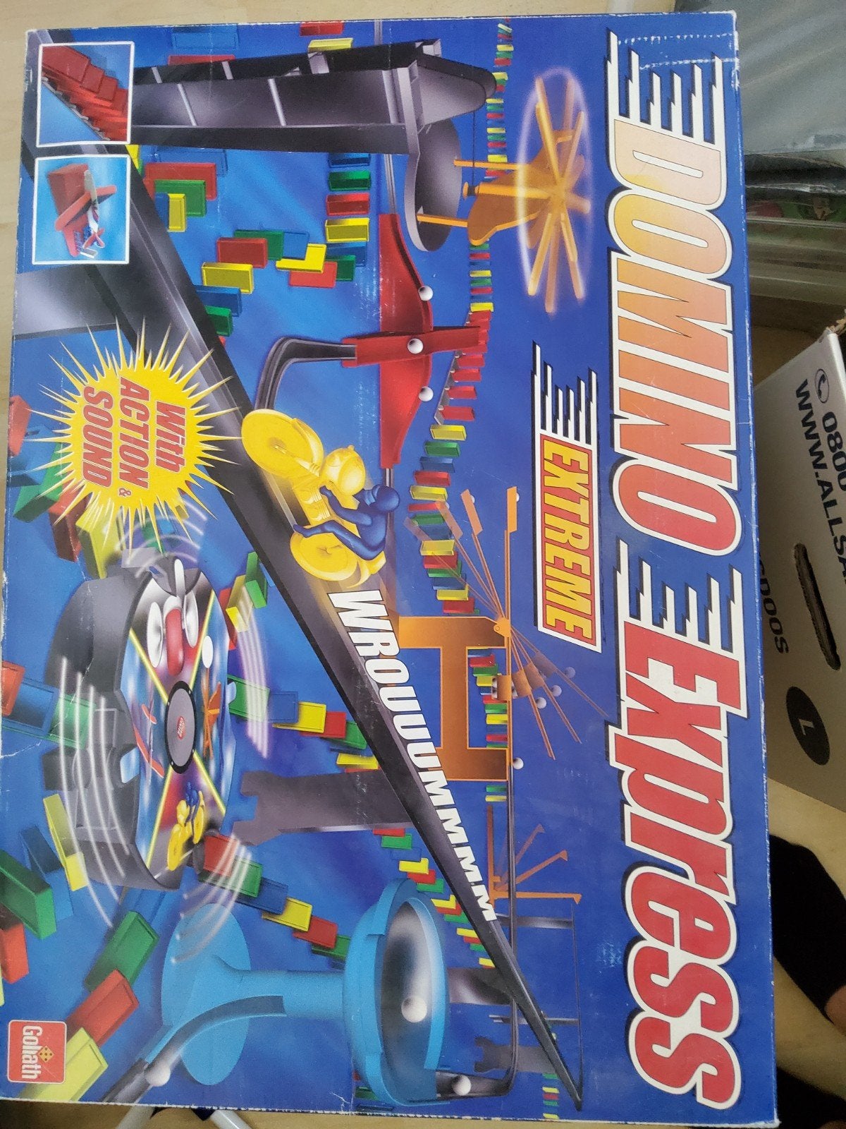2 Grote Dozen Domino Express - Roller Coaster & Extreme, Ophalen of Verzenden, Gebruikt, Jongen of Meisje