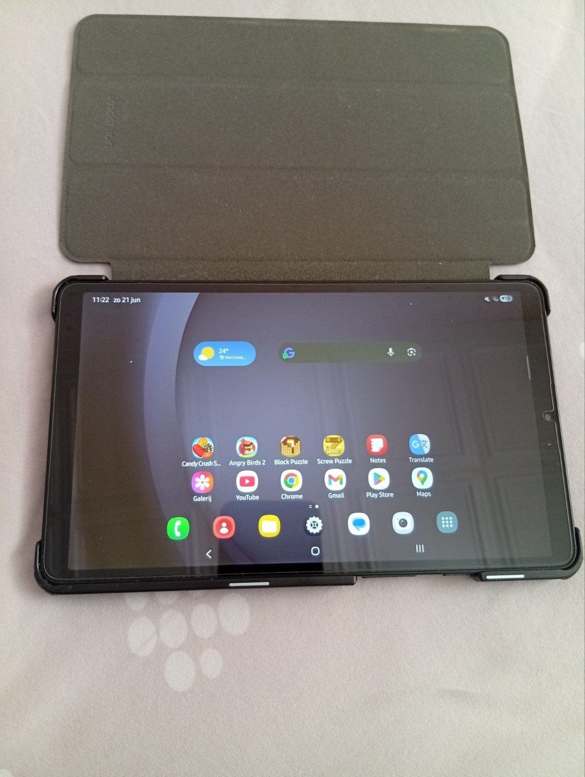 Samsung Galaxy Tab A9, 8,7 inch Grijs, modelnaam (SM-X110), Ophalen, 8 inch, Zo goed als nieuw, (SM-X110)