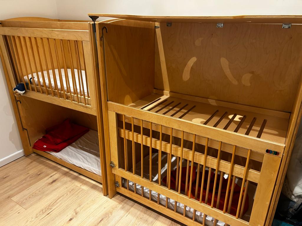 Duobed Duoledikant voor kinderen - GGD goedgekeurd, Ophalen, Gebruikt, 160 tot 180 cm, Tweepersoons