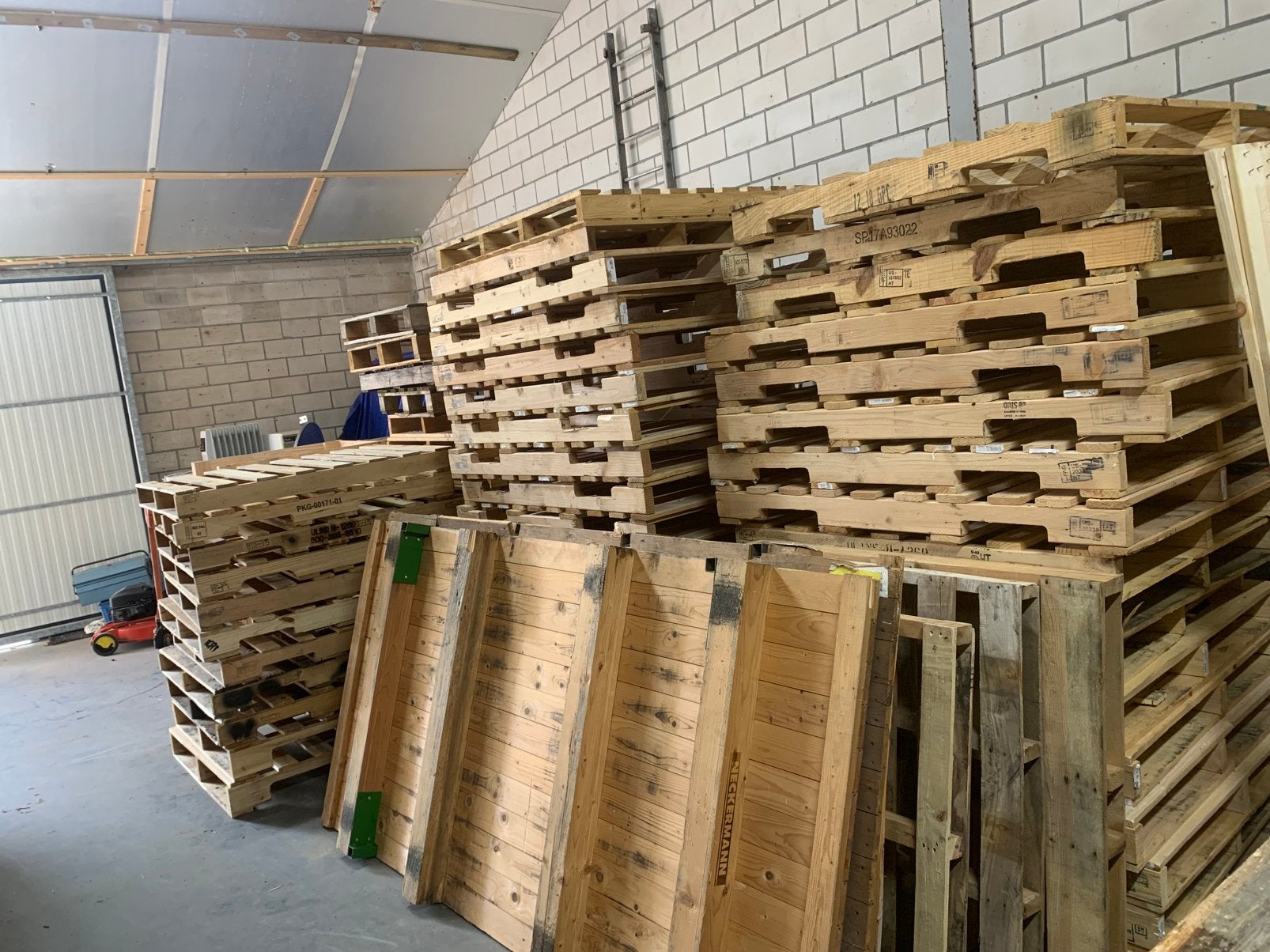 Grote partij pallets, Minder dan 3 m³, Ophalen of Verzenden
