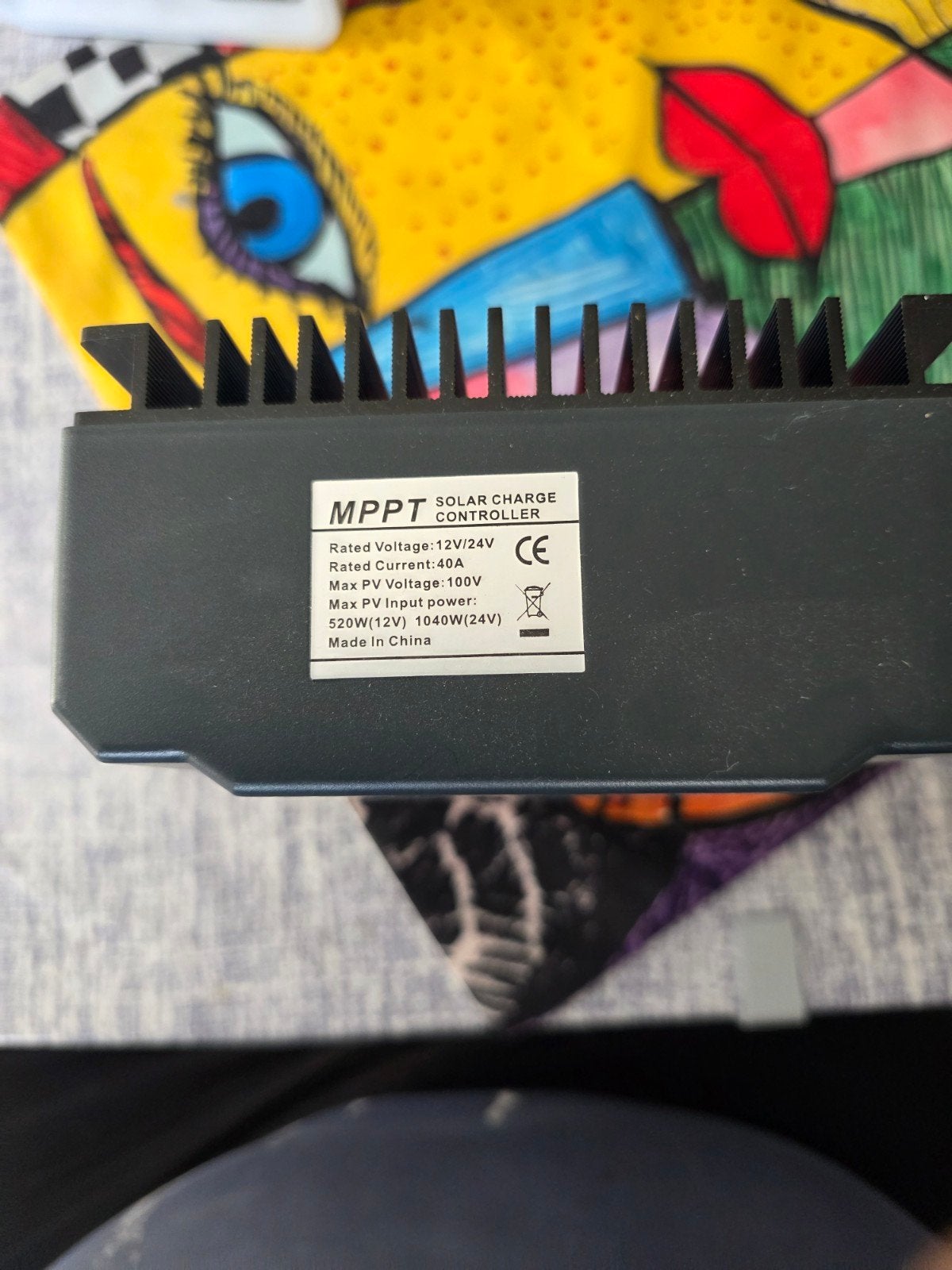 MPPT Solar Laadregelaar 12V/24V 40A met LCD-scherm, Ophalen of Verzenden, Nieuw