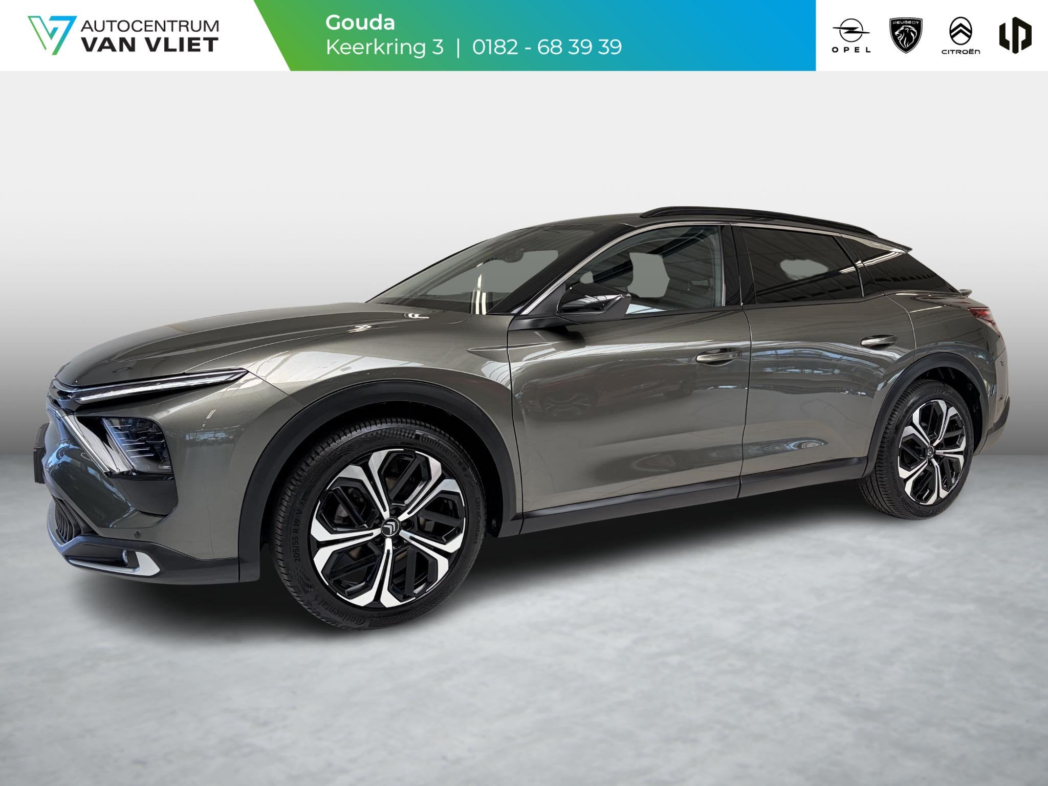 Citroen C5 X 130pk Automaat Business Plus | Leder | Navigati, Auto's, Gebruikt, Euro 6, 1199 cc, 130 pk