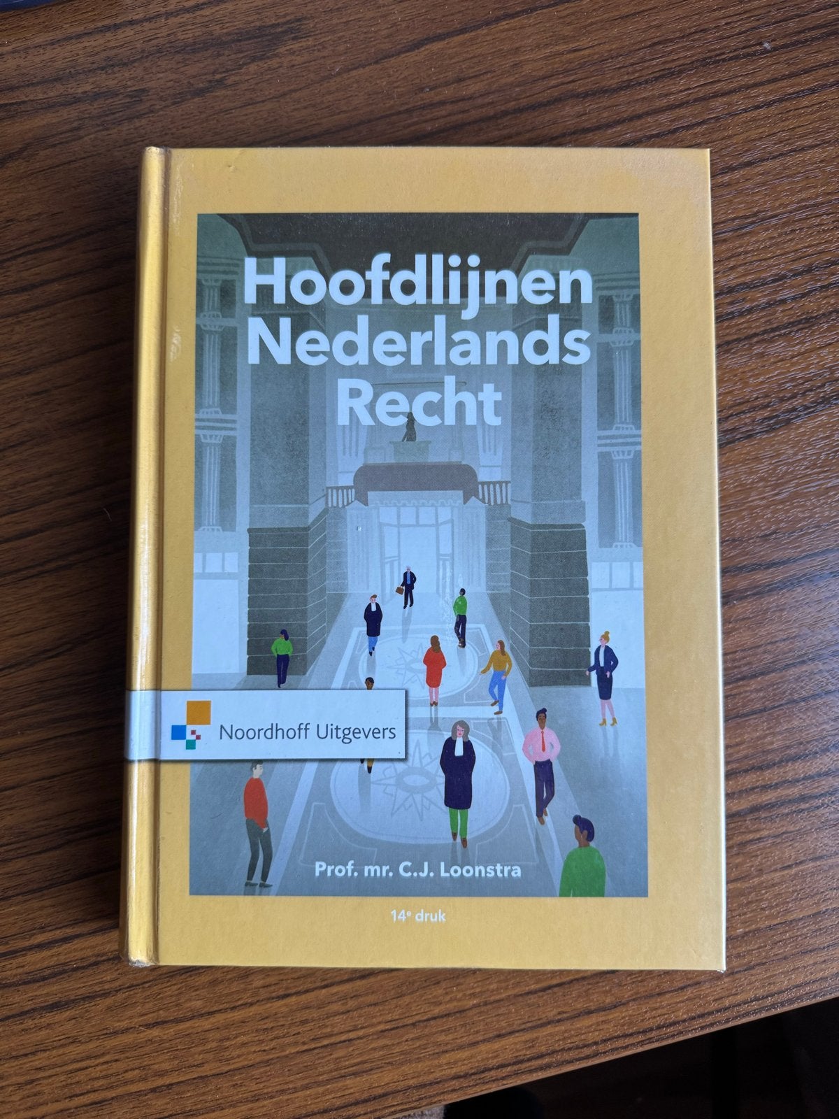 Hoofdlijnen Nederlands Recht - 14e druk, Ophalen of Verzenden, Gamma, Zo goed als nieuw, Overige niveaus