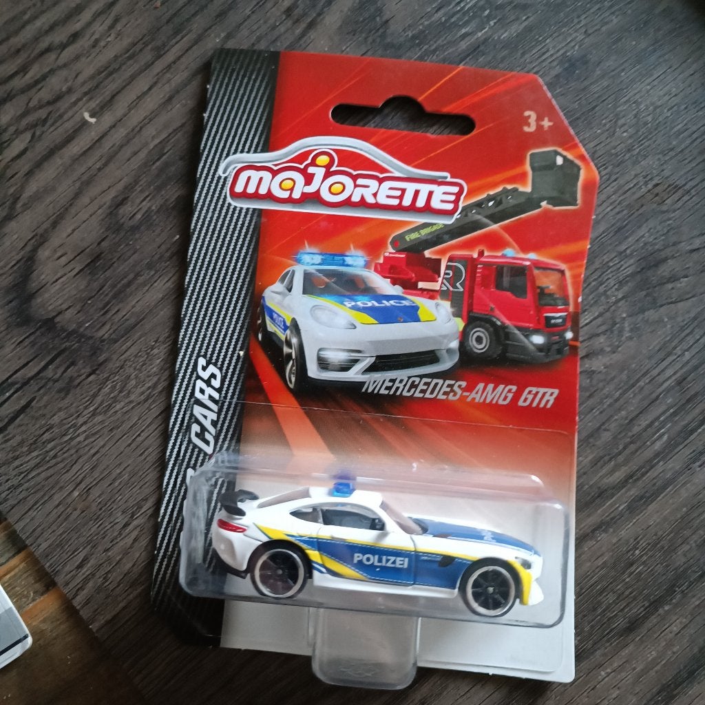 marjorette s.o.s. cars MERCEDES AMG gtr polizei, Ophalen of Verzenden, Nieuw, Auto