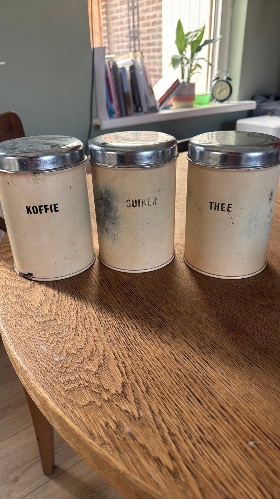 Brabantia koffie, thee, suiker, Ophalen