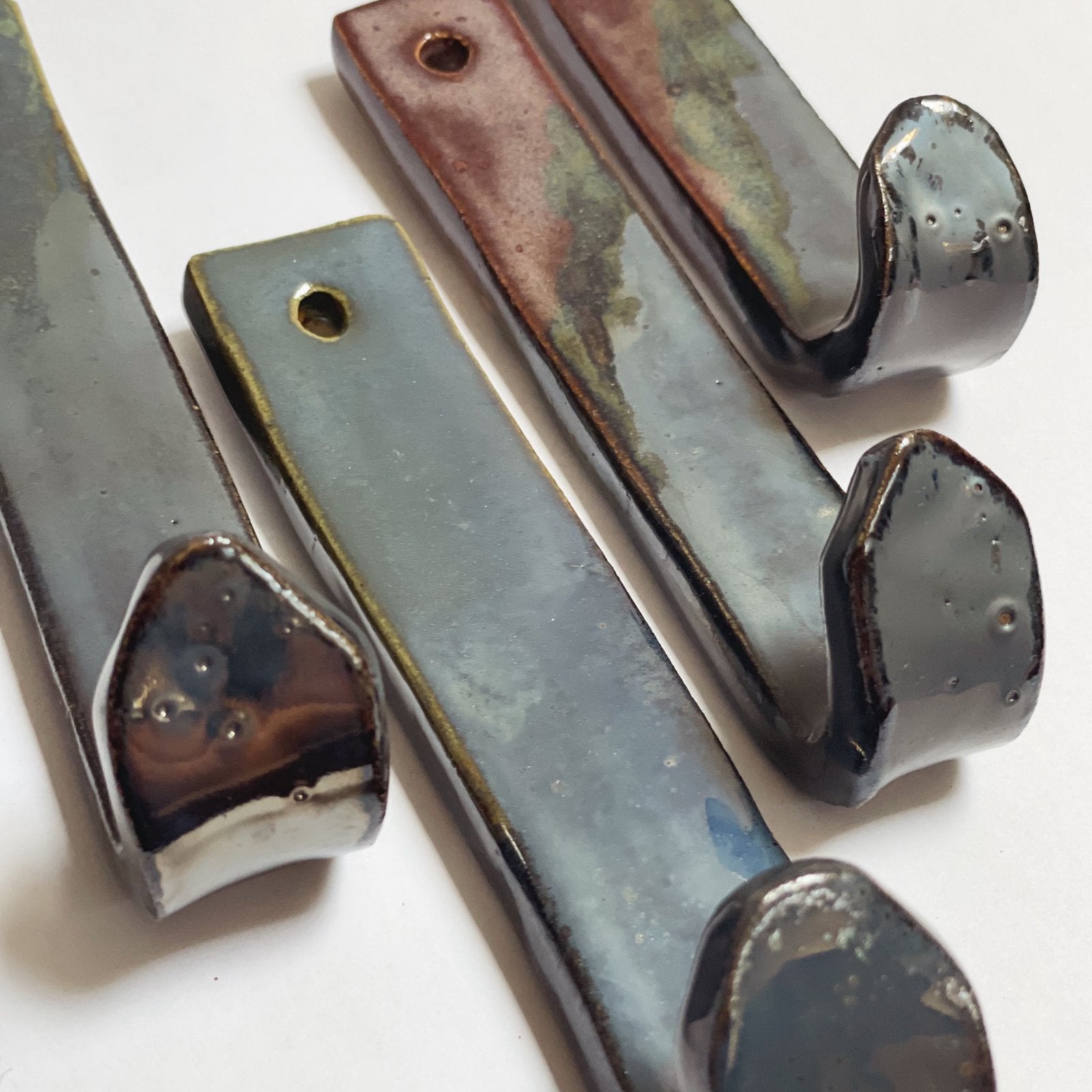 Wandhaken voor kapstok of keukentextiel hangemaakt keramiek, Wandkapstok, Overige materialen, Verzenden, Nieuw