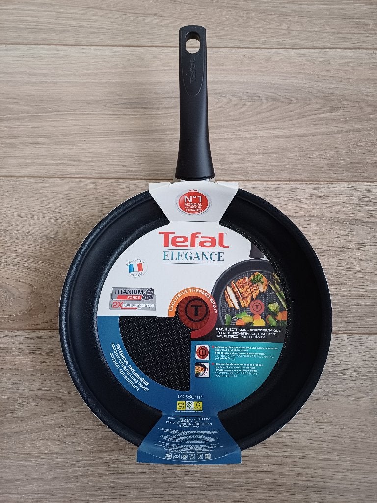 Tefal koekenpan, diamter 28cm; NIEUW!, Koekenpan, Tefal, Antiaanbaklaag, Ophalen of Verzenden