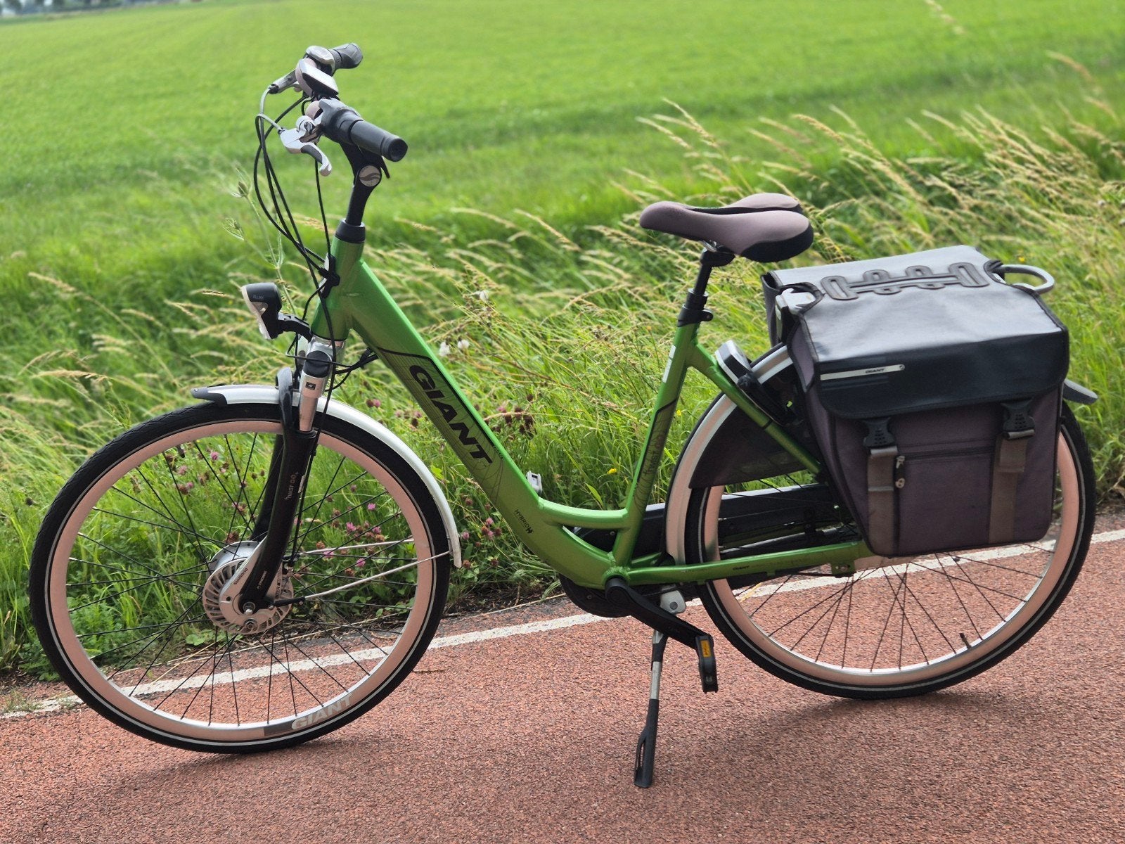 Giant twist go elektrische fiets met dubbele accu, Ophalen of Verzenden, Gebruikt
