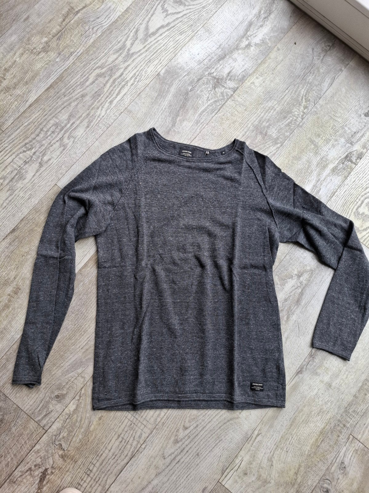 Jack & Jones longsleeve grijs maat M, Maat 48/50 (M), Ophalen of Verzenden, Zo goed als nieuw, Grijs