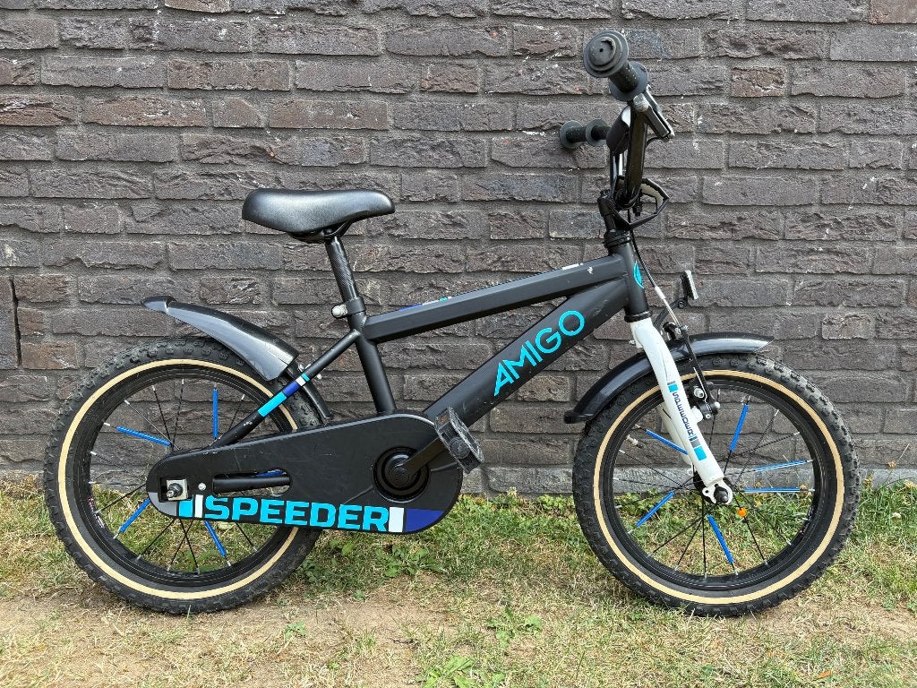 Jongens fiets 16 inch, Ophalen, Velgrem, Amigo, 16 tot 20 inch