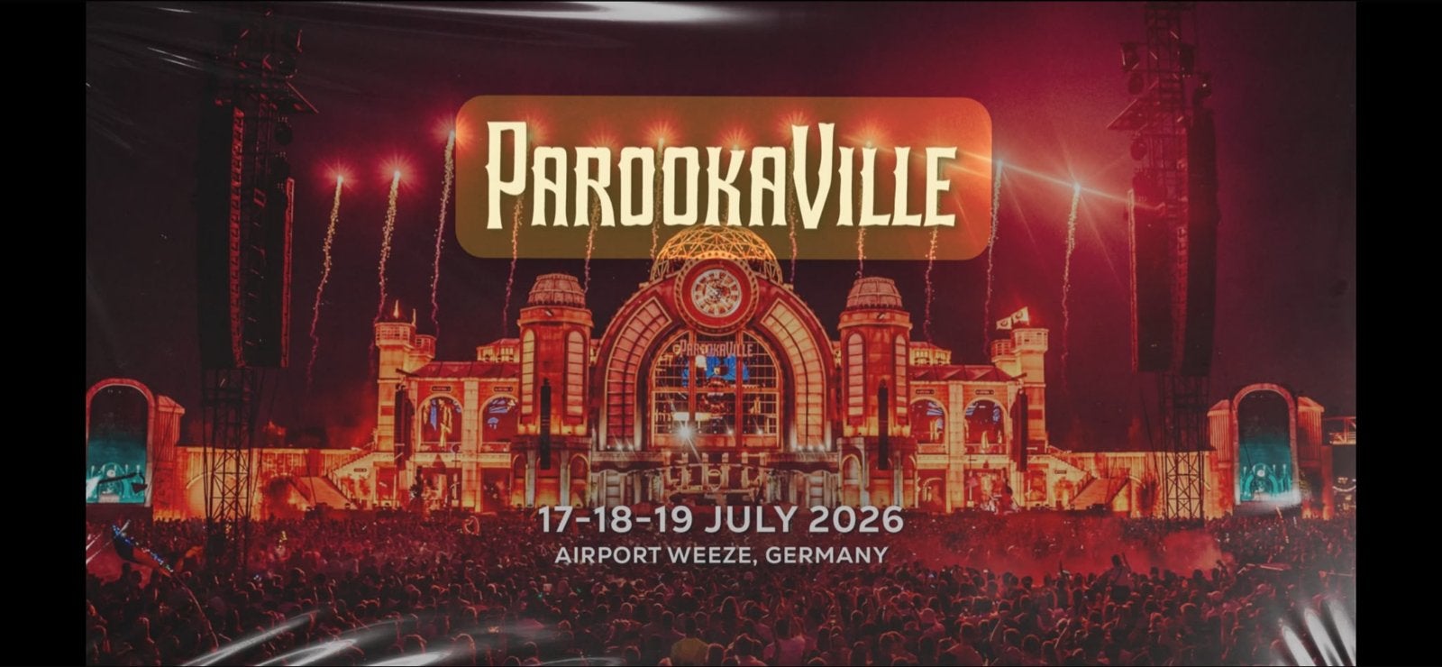 4 x Tickets Parookaville 2026 - Full Weekend incl. Camping, Drie personen of meer