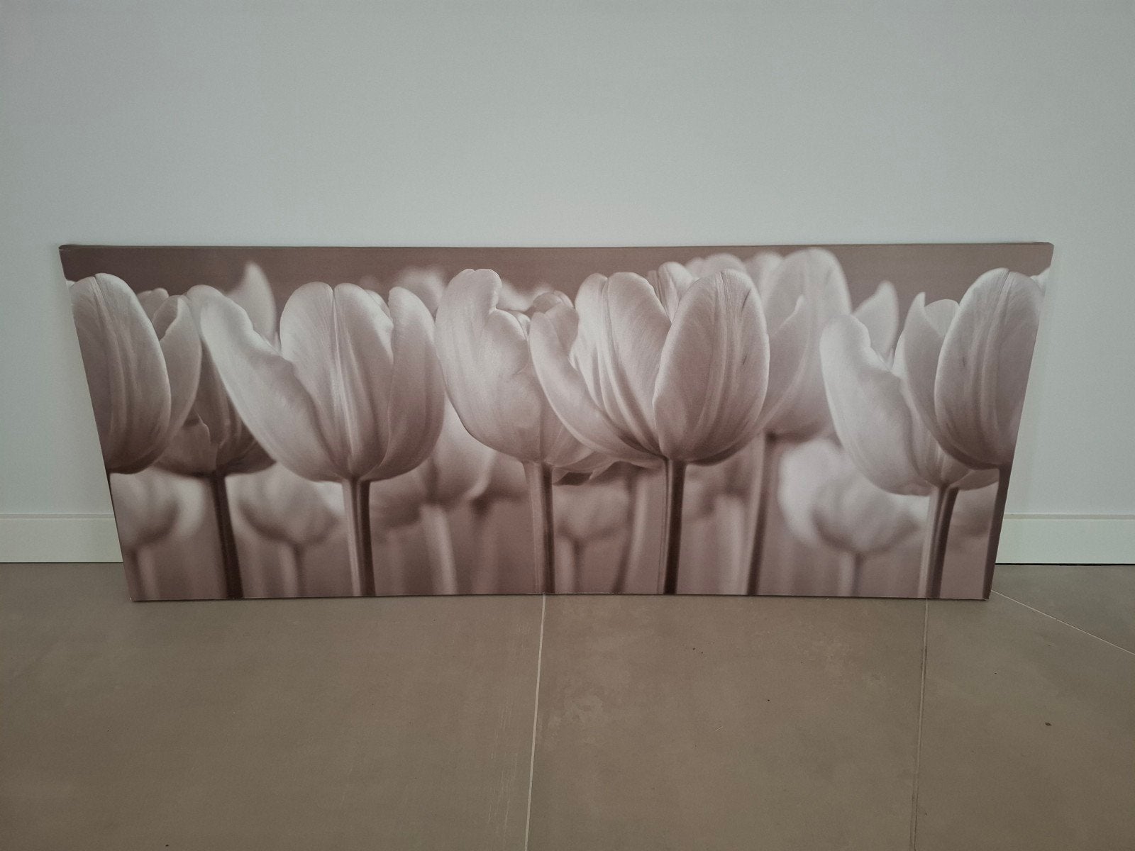 Schilderij met tulpen, Ophalen, Op houten frame, Print, Bloemen
