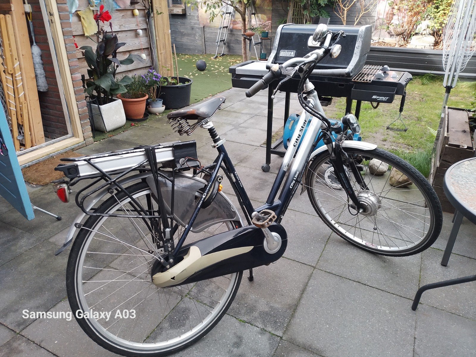 City Star elektrische fiets met oplader, Ophalen, Gebruikt, Overige merken