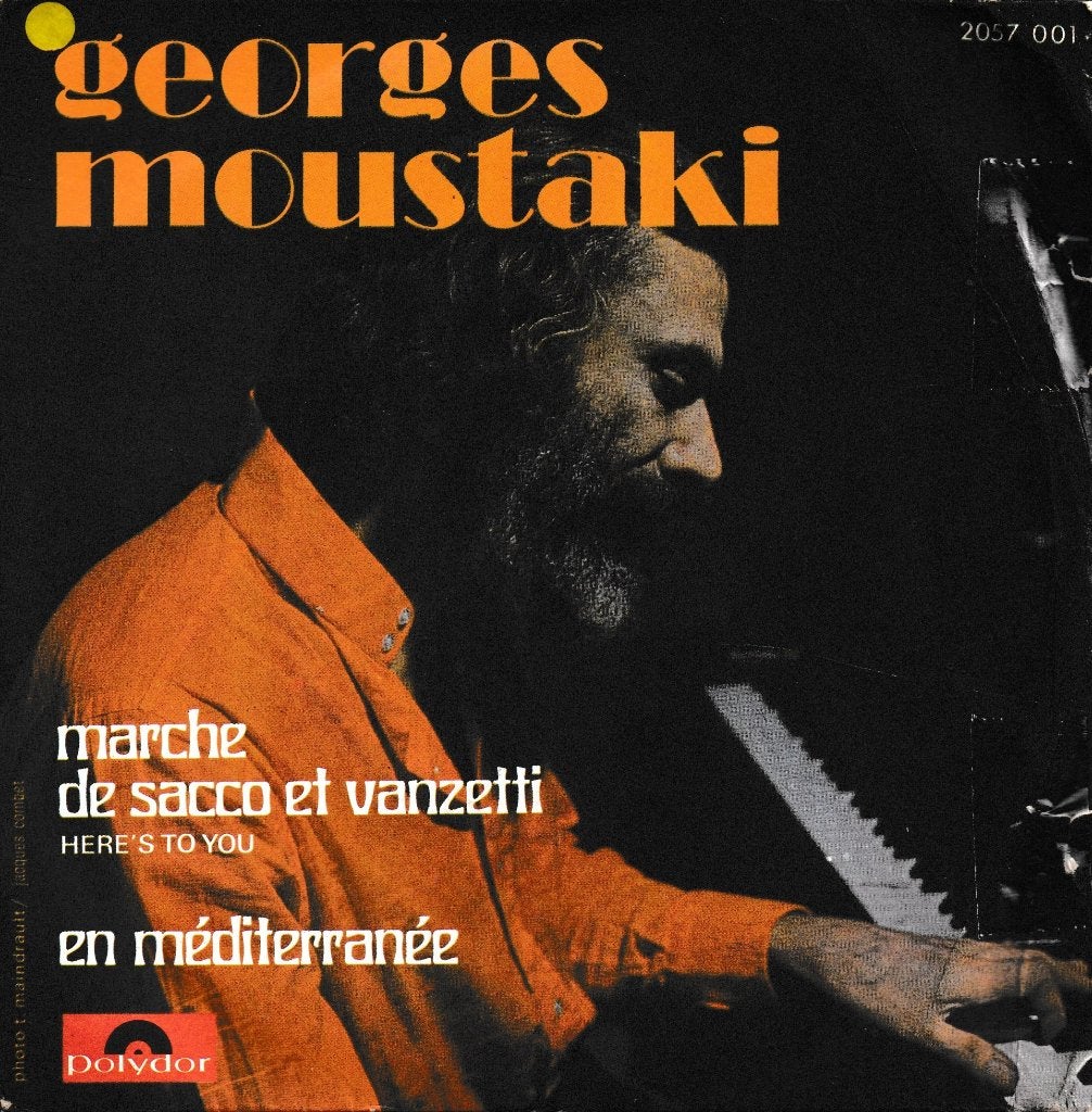 Georges Moustaki - Marche de sacco et vanzetti, Ophalen of Verzenden, Gebruikt, 7 inch, Pop