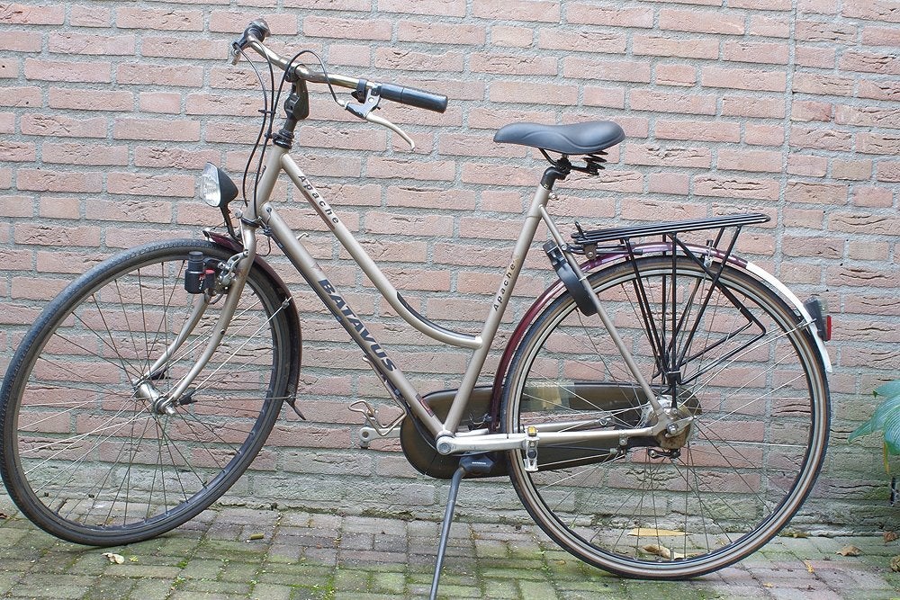 Batavus damesfiets, type Apache, Fietsen en Brommers, Ophalen, Gebruikt, Versnellingen, Batavus