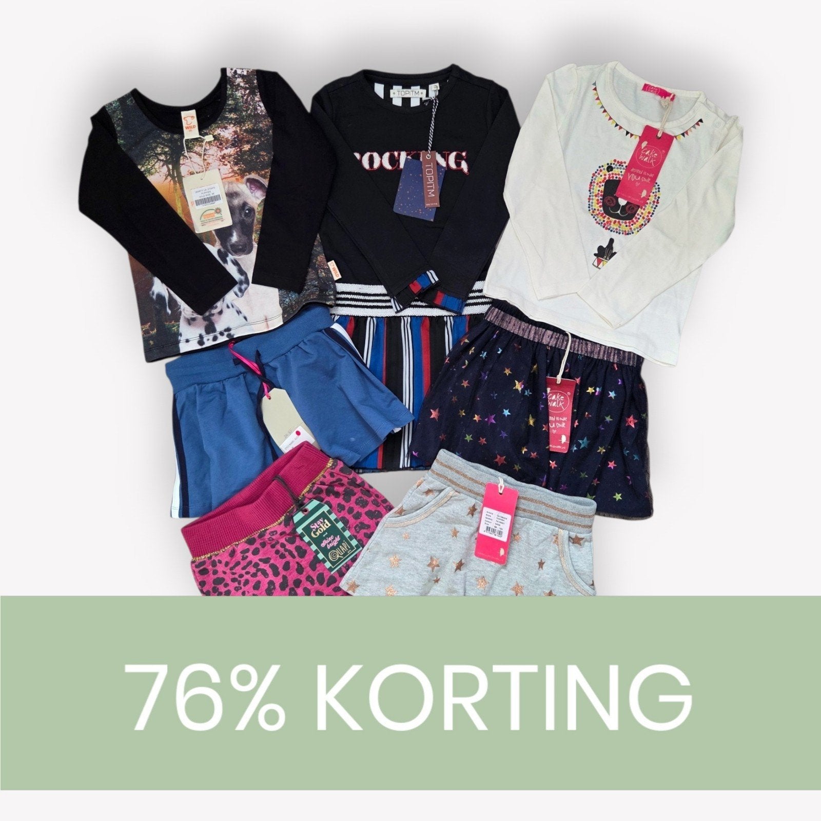 Nieuw kledingpakket meisje maat 98/104 | 7x merkkleding, Ophalen of Verzenden, Nieuw, Meisje, Setje