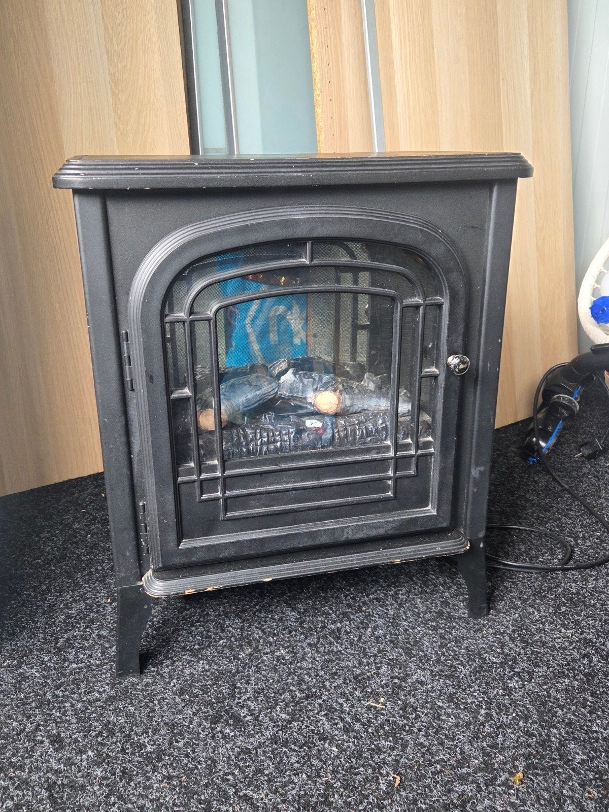 Leuk elektrisch kacheltje - Sfeervol en Compact, Huis en Inrichting, Kachels, Ophalen, Gebruikt, Overige soorten, Elektrisch