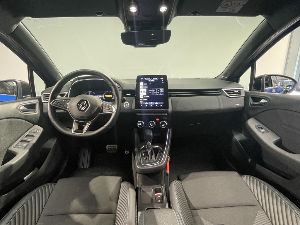 Renault Clio 1.6 E-Tech Full Hybrid 145 esprit Alpine | Adap, Auto's, Gebruikt, Met garantie (alle), Blauw, Leder en Stof