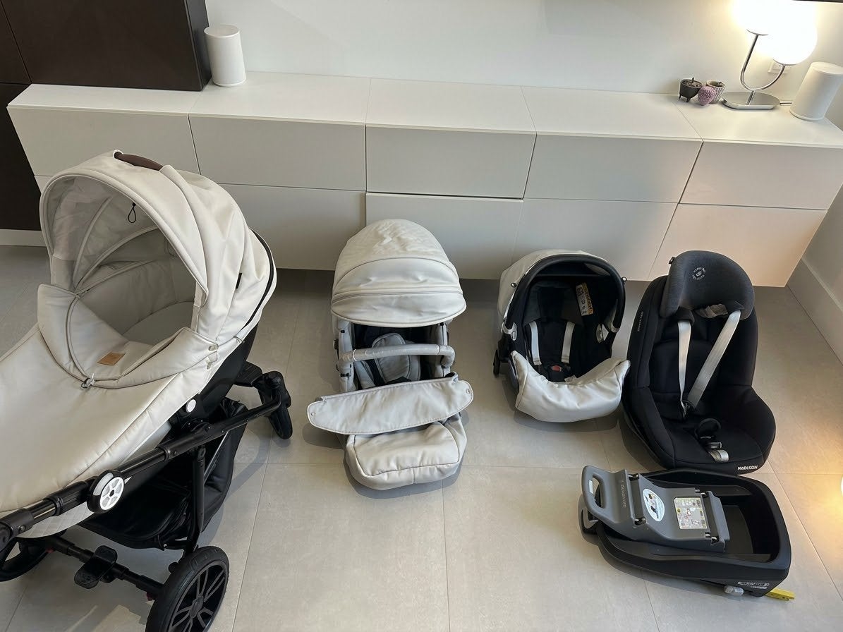 Complete Baby Travel System with Maxi-Cosi Car Seats, Kinderen en Baby's, Ophalen, Gebruikt, Combiwagen, Met autostoeltje