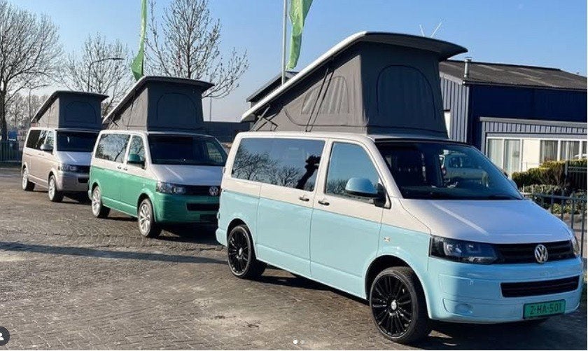 Slaaphefdaken Buscampers, Ophalen, Nieuw