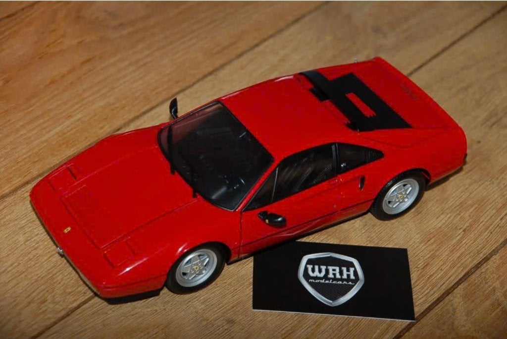 !! SALE !! 1:18 FERRARI 328 GTB rosso corsa Kyosho nobox WRH, Hobby en Vrije tijd, Modelauto's | 1:18, Verzenden, Gebruikt, Auto