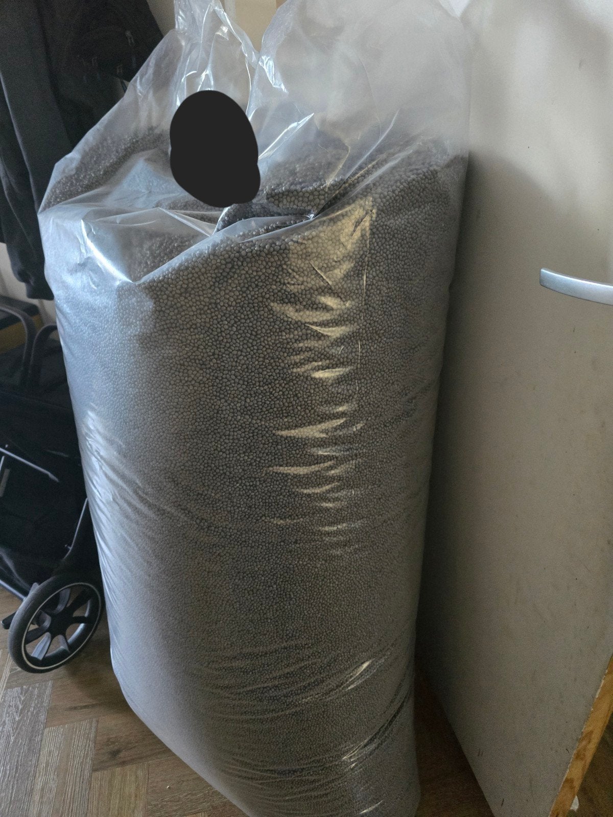 EPS-parels HR++ 333 liter voor spouwmuur en kruipruimte, Nieuw, 15 m² of meer, Muurisolatie, Piepschuim (Tempex)