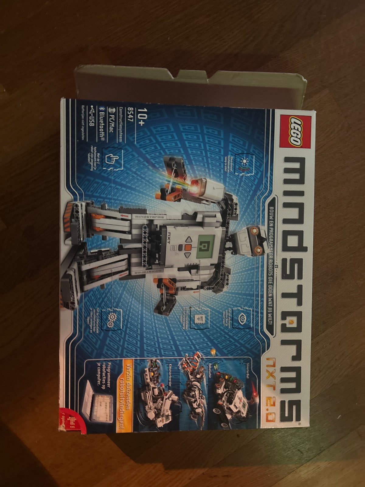 Lego Mindstorms NXT 2.0 (8547) - Robotica Set, Gebruikt, Overige thema's, Lego, Ophalen of Verzenden