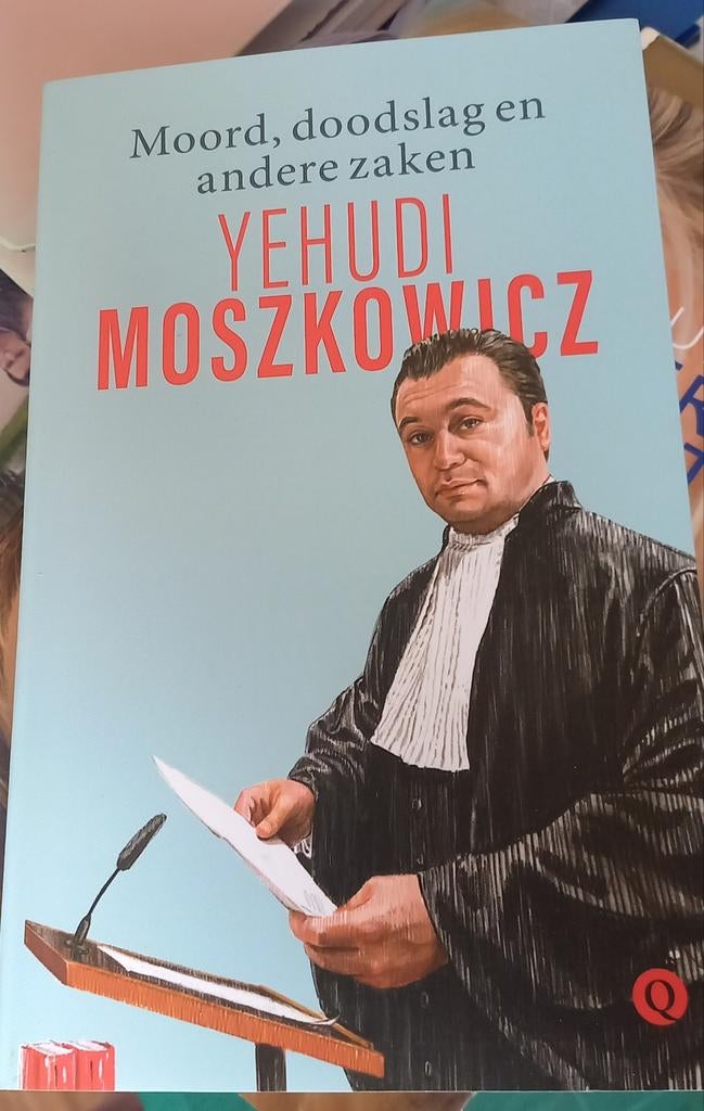 Moord doodslag en andere zaken - Yehudi Moszkowicz Prijs 6,-, Yehudi Moszkowicz, Ophalen of Verzenden, Zo goed als nieuw, Nederland