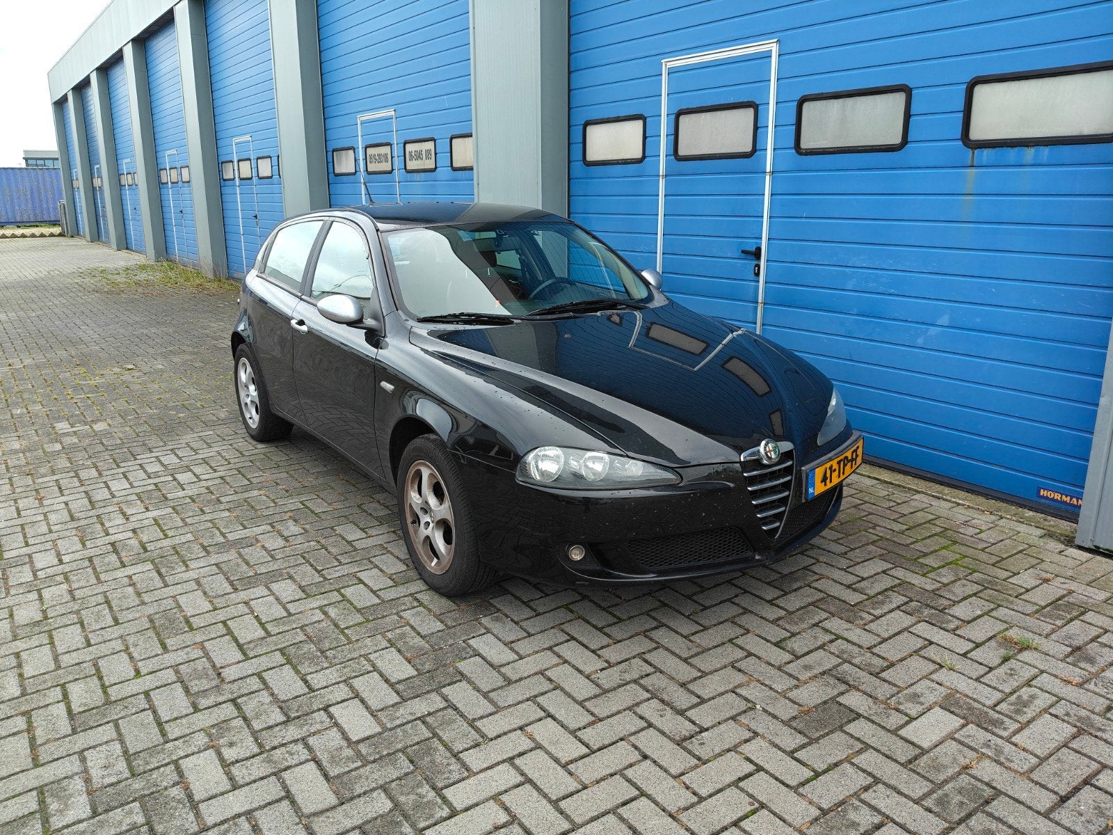 Alfa Romeo 147 2.0 T.spark 5DR 2006 Zwart, Ophalen of Verzenden