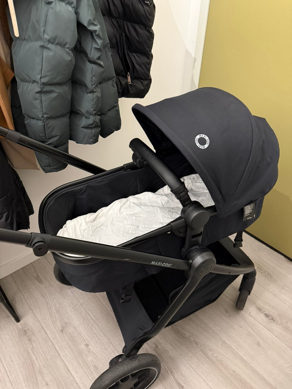 Maxi-Cosi Zelia 3 Kinderwagen 2-in-1 Essential Black, Ophalen of Verzenden, Gebruikt, Kinderwagen, Maxi-Cosi