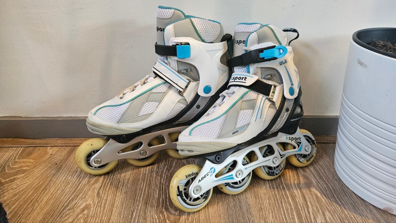 Ksport inline skates maat 38/39 - Zo goed als nieuw, Dames, Zo goed als nieuw, Inline skates 4 wielen, Ophalen