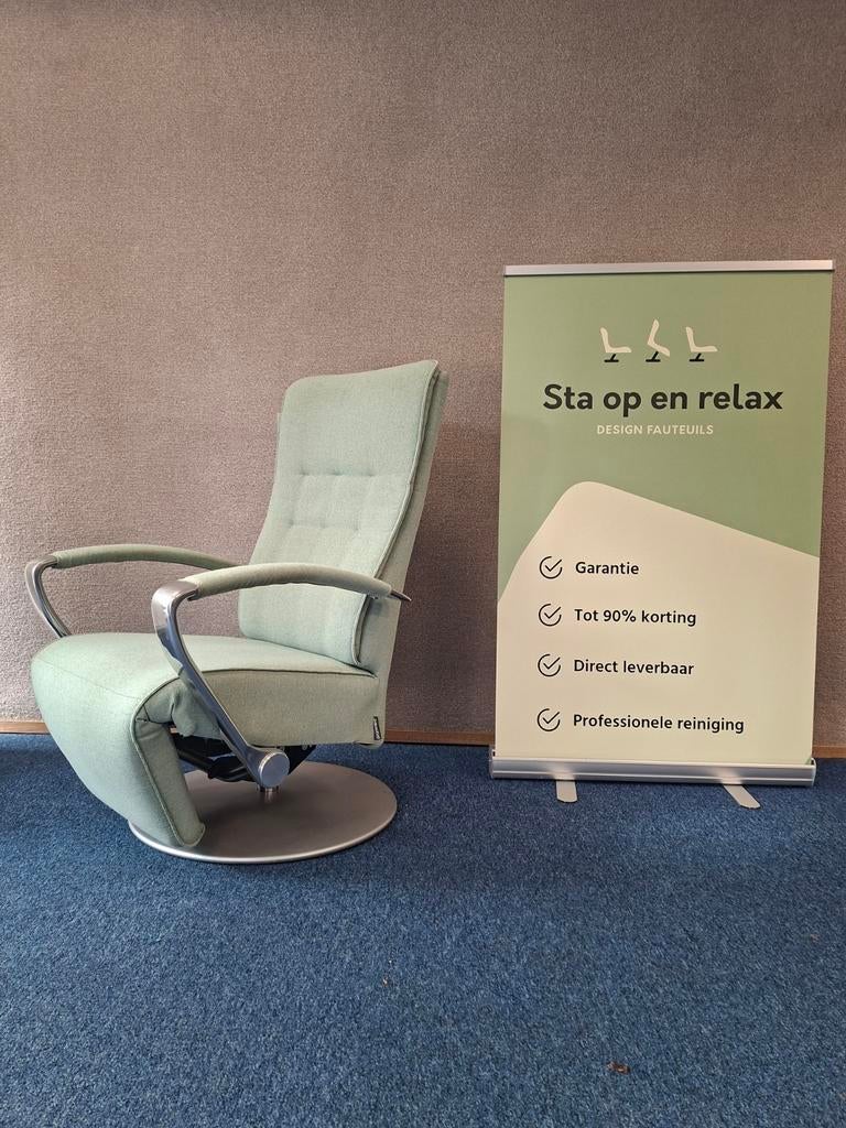 Handmatige relax fauteuil Prominent Zo goed als nieuw!, Minder dan 75 cm, Hoofdstraat 60 Schijndel, Ophalen of Verzenden, Zo goed als nieuw