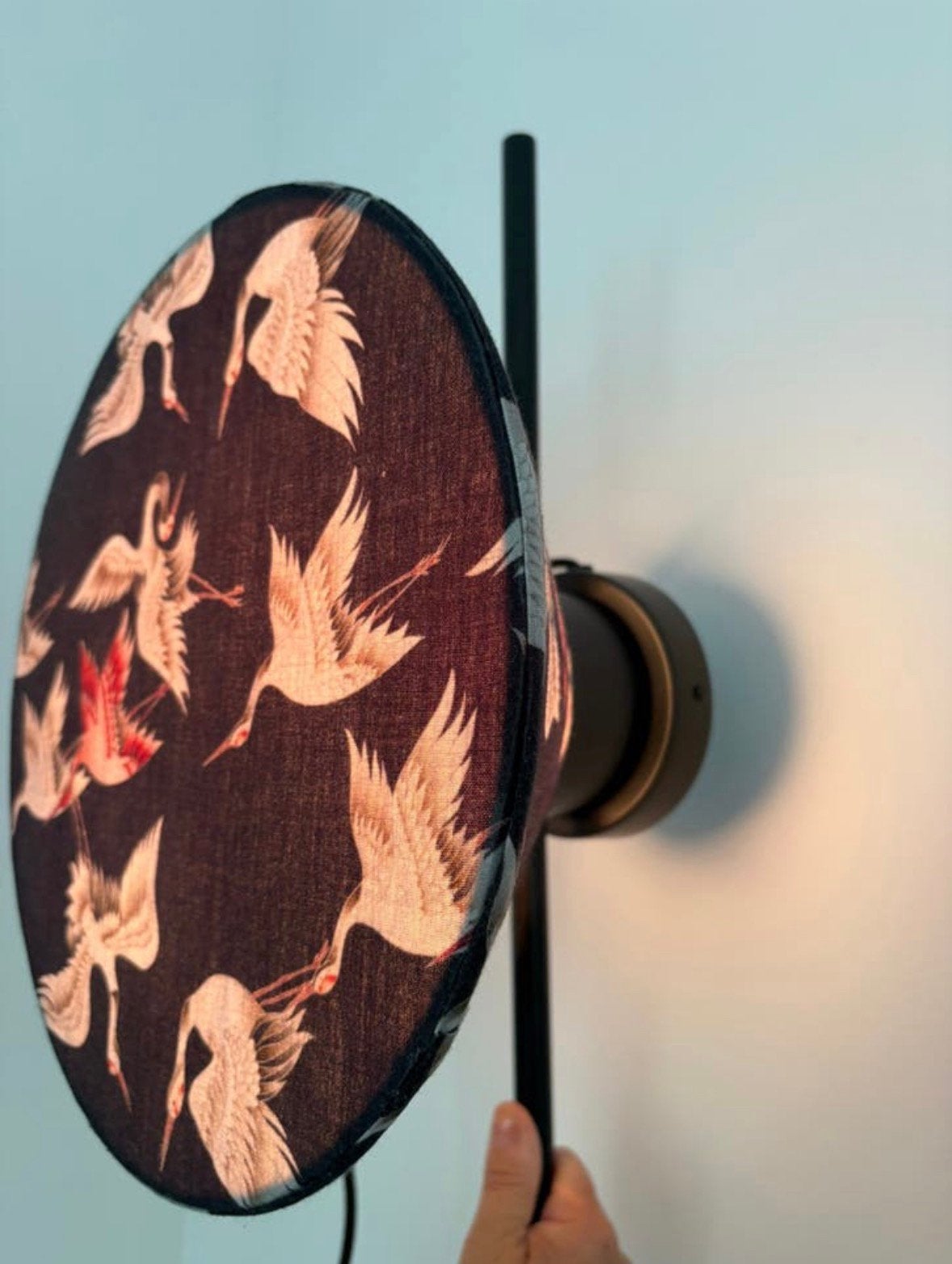 Bijzondere wandlamp, Ophalen, Zo goed als nieuw