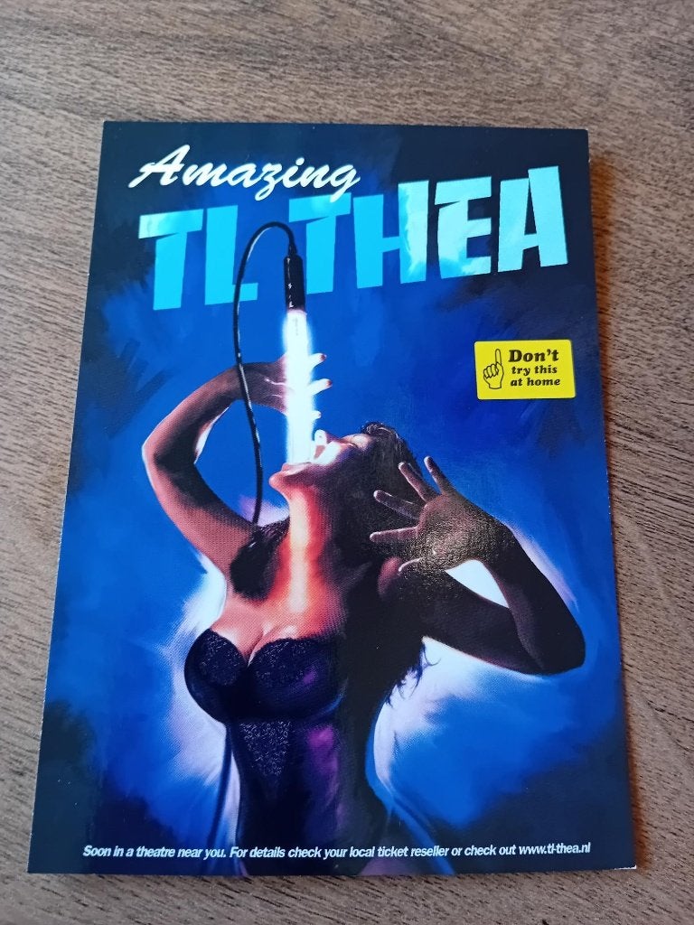 Amazing TL Thea kaart, Verzamelen, Ophalen of Verzenden, Voor 1920, Ongelopen, Sterren en Beroemdheden