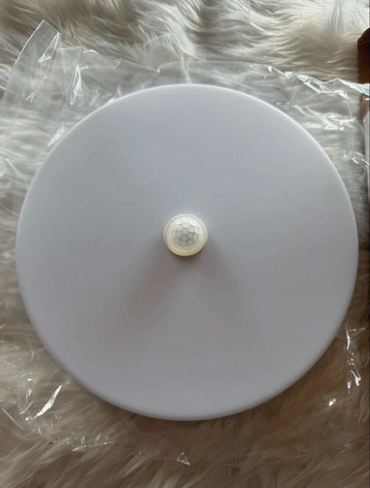 LED Plafondlamp met Bewegingssensor - Wit, 36W, Kunststof, Verzenden, LED, Nieuw
