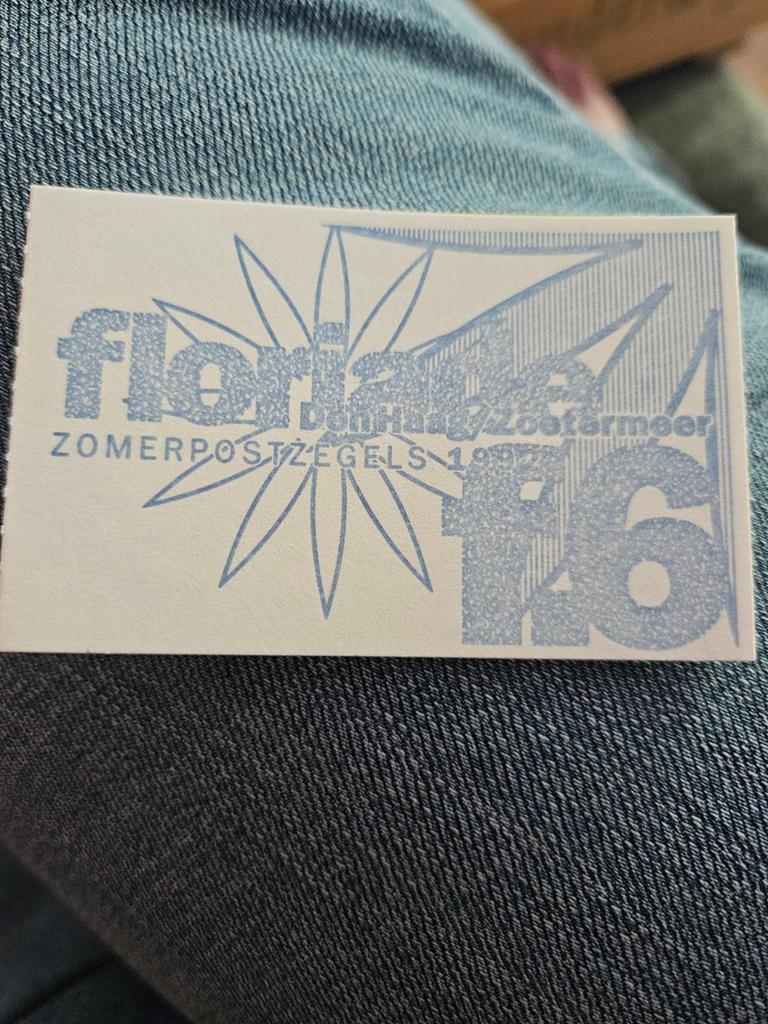 Floriade Zomerpostzegels 1992 en 2002 - Postfris, Ophalen of Verzenden, Na 1940, Postfris