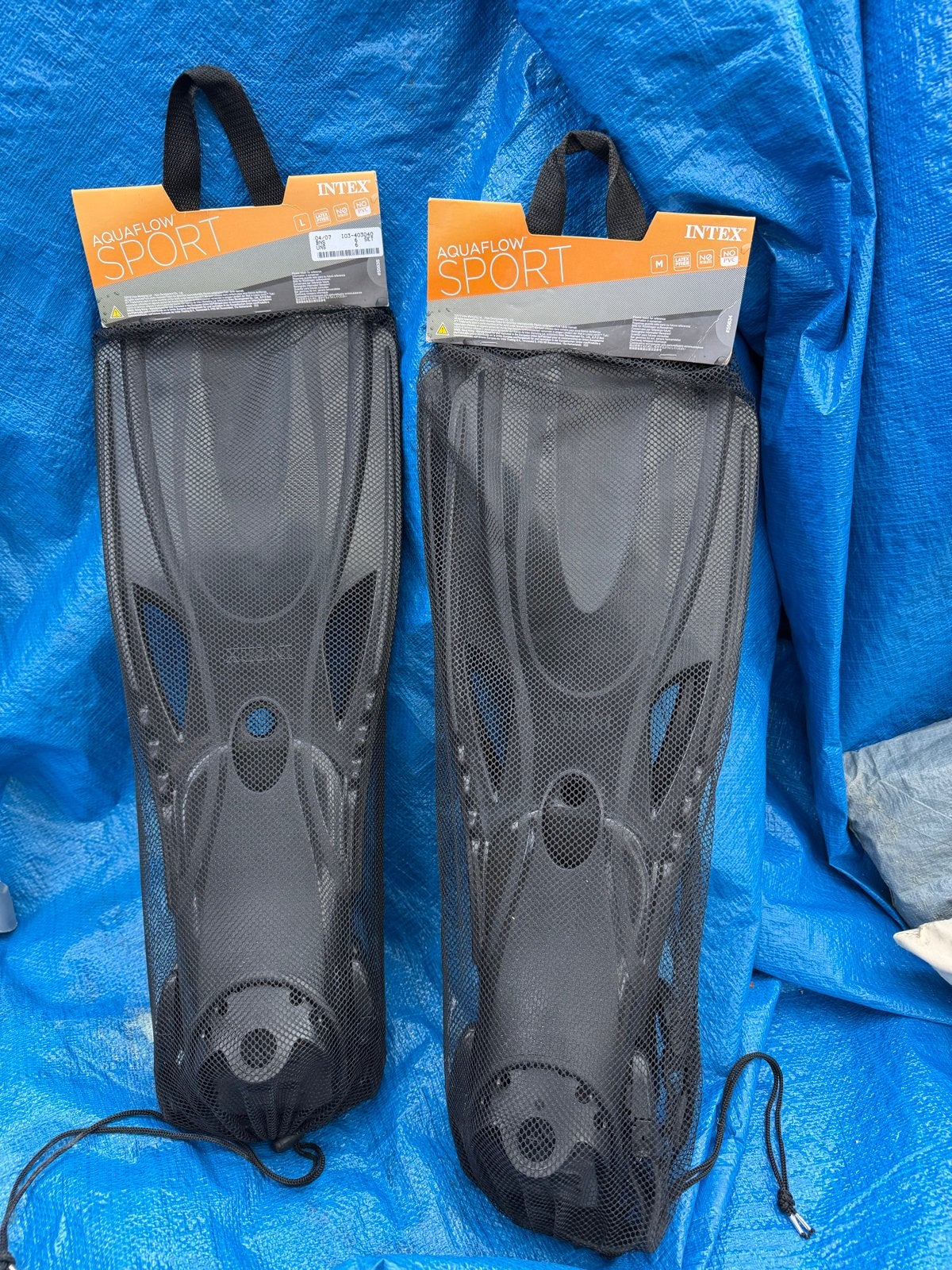 Nieuwe Intex Aquaflow Sport Zwemvliezen (M en L), Watersport en Boten, Ophalen, Nieuw, Zwem- of Duikvliezen