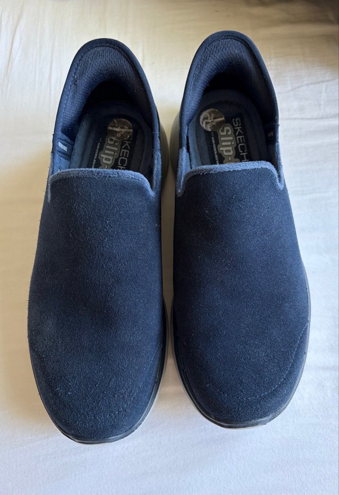 Skechers Slip-ins Instappers Maat 42 - Zo goed als nieuw, Kleding | Heren, Loafers, Blauw, Ophalen of Verzenden, Zo goed als nieuw