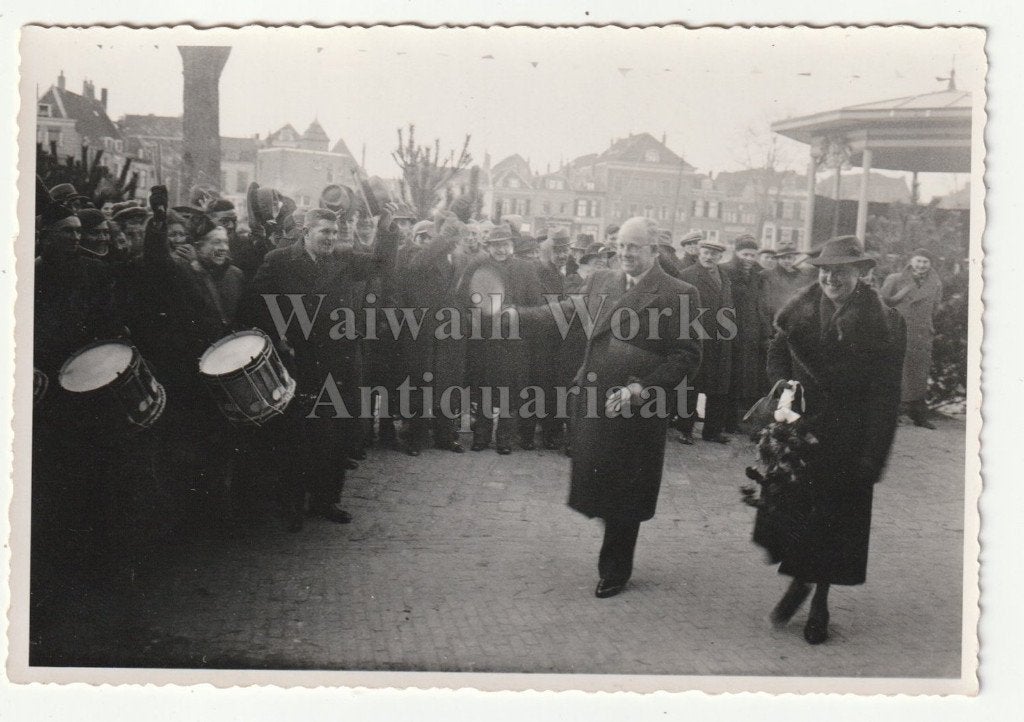 Hellevoetsluis Westzanddijk Westkade vanaf Oostzanddijk foto, Gebruikt, Verzenden, Foto, 1940 tot 1960