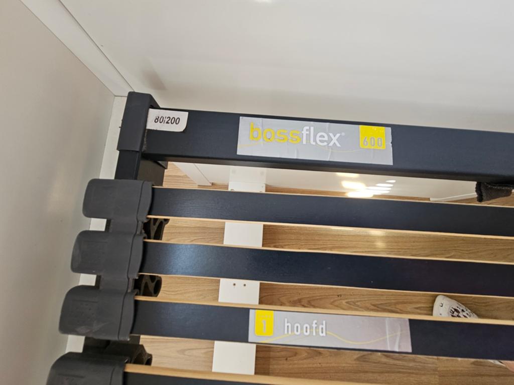 Lattenbodem Bossflex 600 (80x200 cm), Ophalen, Eenpersoons, Zo goed als nieuw, 80 cm